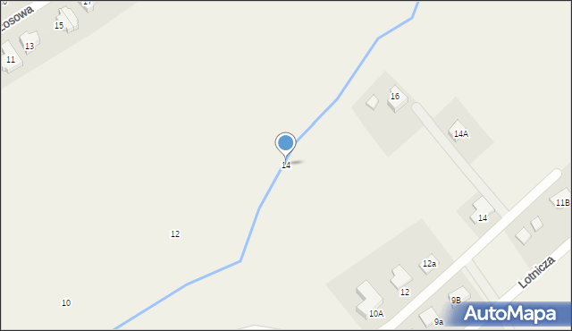 Jeżów Sudecki, Słoneczna, 14, mapa Jeżów Sudecki