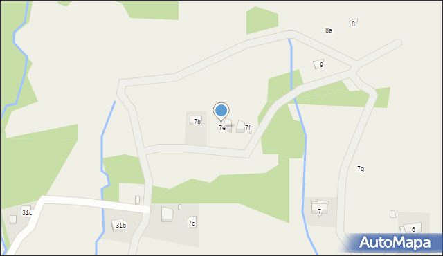 Jugów, Słowiańska, 7e, mapa Jugów