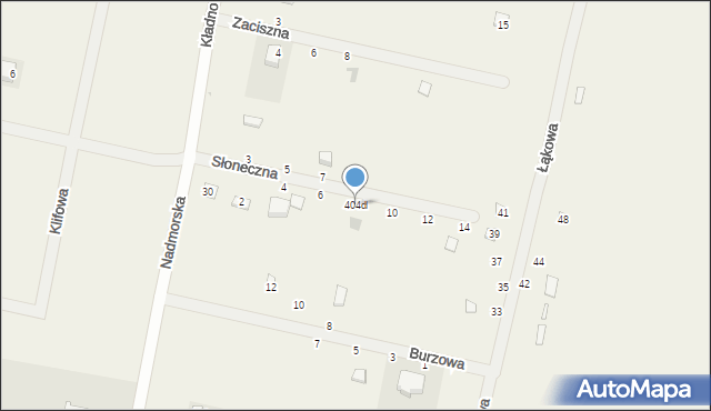 Kładno, Słoneczna, 8, mapa Kładno