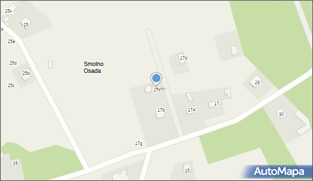 Kobylarnia, Słoneczna, 17c, mapa Kobylarnia