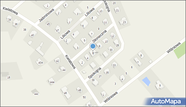 Kokoszkowy, Słoneczna, 6, mapa Kokoszkowy