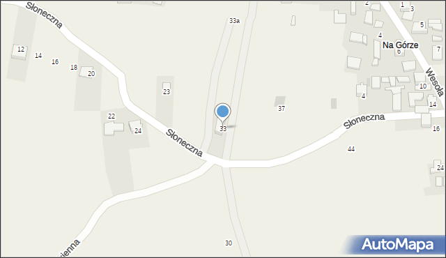 Kolbark, Słoneczna, 33, mapa Kolbark