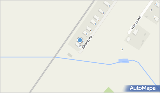 Konarzew, Słoneczna, 10, mapa Konarzew