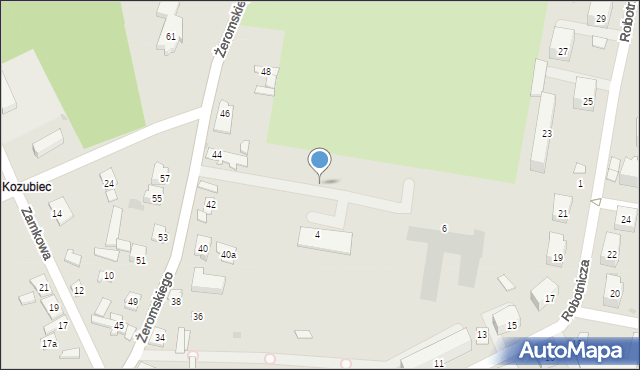 Koniecpol, Słoneczna, 5, mapa Koniecpol