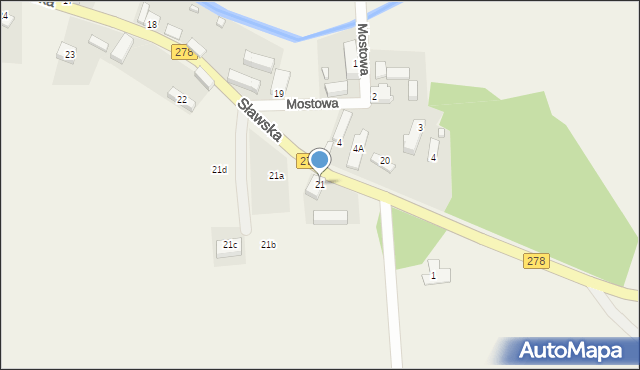 Konotop, Sławska, 21, mapa Konotop