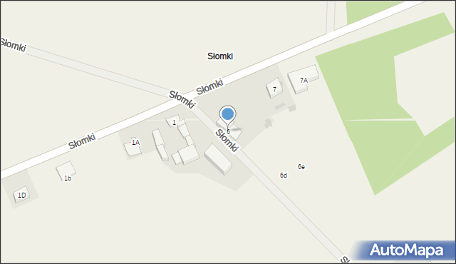 Konstantynowo, Słomki, 6, mapa Konstantynowo