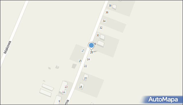 Kotla, Słoneczna, 26, mapa Kotla