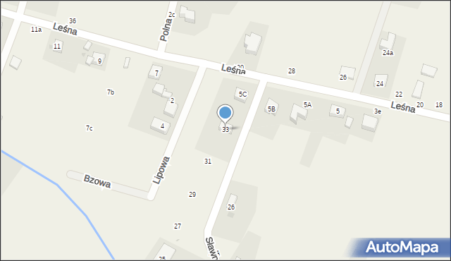 Kotowice, Sławna, 33, mapa Kotowice