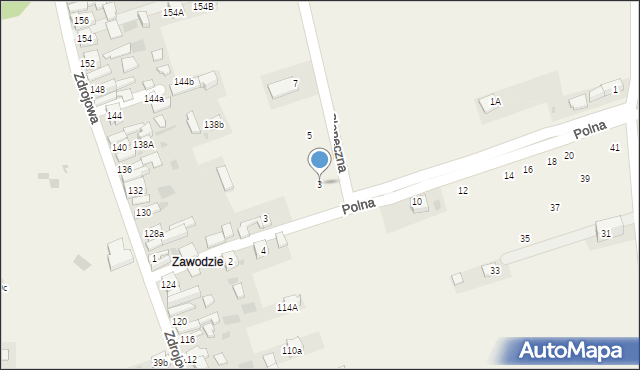 Krościenko nad Dunajcem, Słoneczna, 3, mapa Krościenko nad Dunajcem