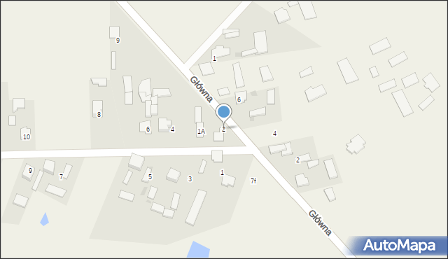 Kuchary, Słoneczna, 2, mapa Kuchary