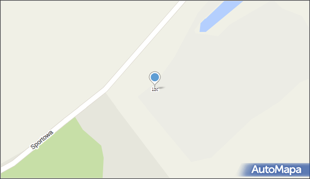 Kunowice, Słubicka, 1zc, mapa Kunowice