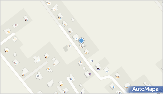 Kunowice, Słubicka, 7G, mapa Kunowice