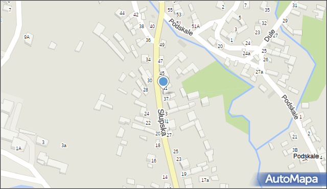 Łagów, Słupska, 39, mapa Łagów