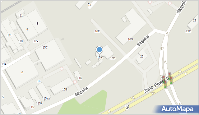 Lębork, Słupska, 16a, mapa Lębork