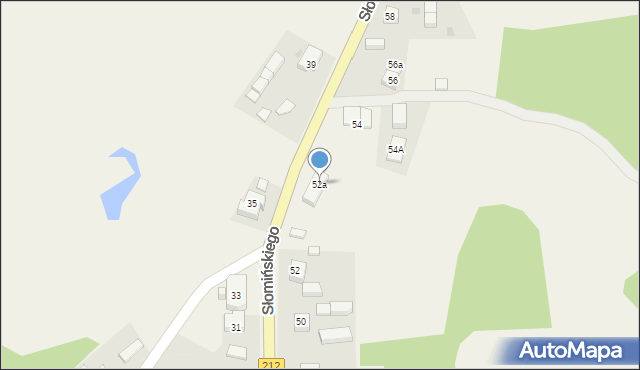 Lipnica, Słomińskiego Józefa, 52a, mapa Lipnica