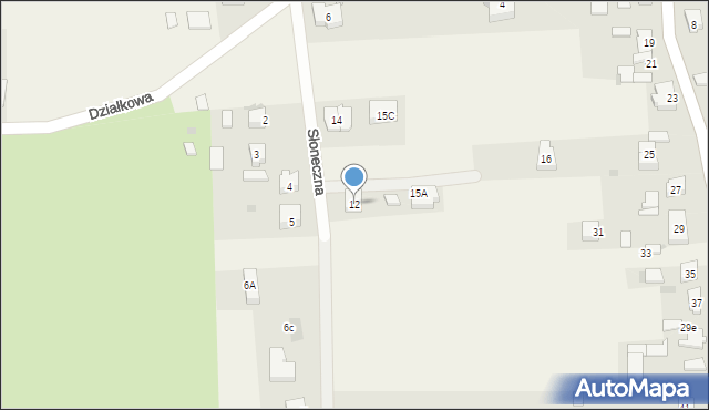 Lubiszewo Tczewskie, Słoneczna, 12, mapa Lubiszewo Tczewskie