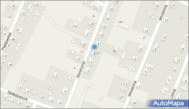 Marcinkowice, Słoneczna, 6, mapa Marcinkowice