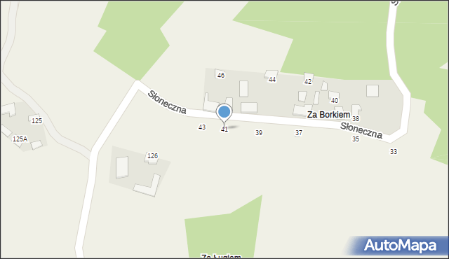 Marki, Słoneczna, 41, mapa Marki