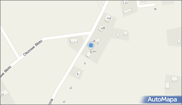 Mirachowo, Słoneczna, 4, mapa Mirachowo