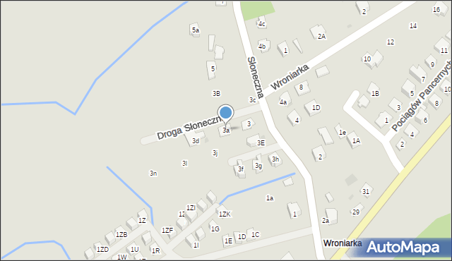 Niepołomice, Słoneczna, 3a, mapa Niepołomice