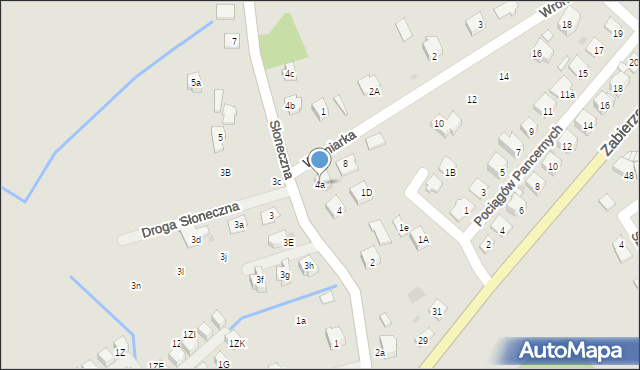 Niepołomice, Słoneczna, 4a, mapa Niepołomice
