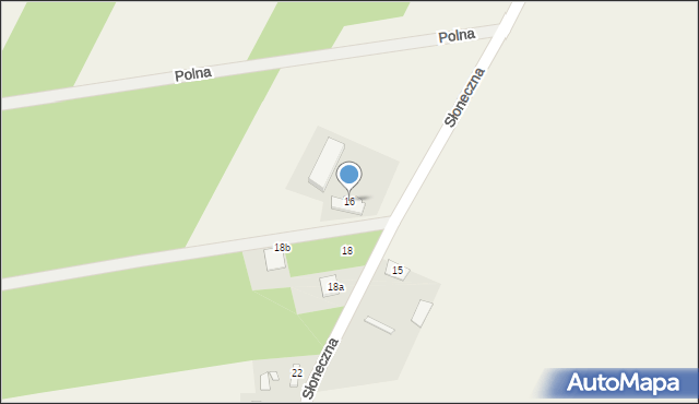 Nosy, Słoneczna, 16, mapa Nosy