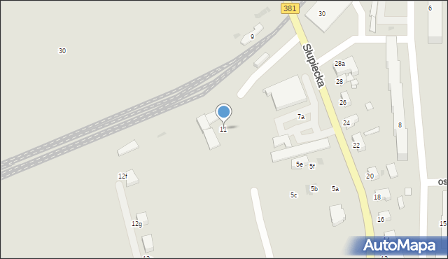 Nowa Ruda, Słupiecka, 11, mapa Nowa Ruda