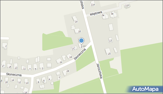 Nowe Miasto nad Wartą, Słoneczna, 1, mapa Nowe Miasto nad Wartą