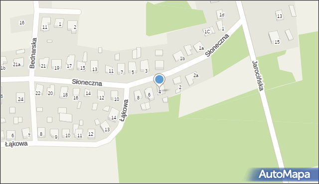 Nowe Miasto nad Wartą, Słoneczna, 4, mapa Nowe Miasto nad Wartą