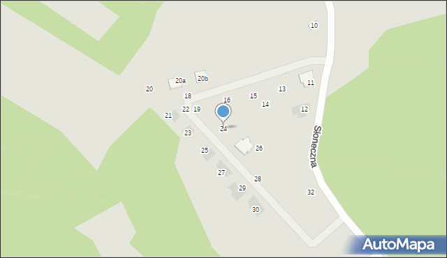 Nowogard, Słoneczna, 24, mapa Nowogard