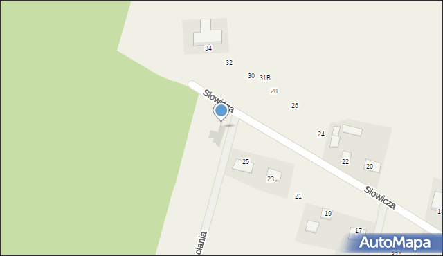 Nowy Dwór, Słowicza, 27, mapa Nowy Dwór