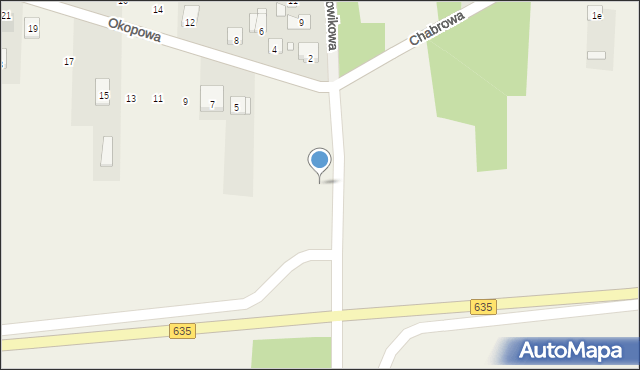 Nowy Janków, Słowikowa, 5, mapa Nowy Janków