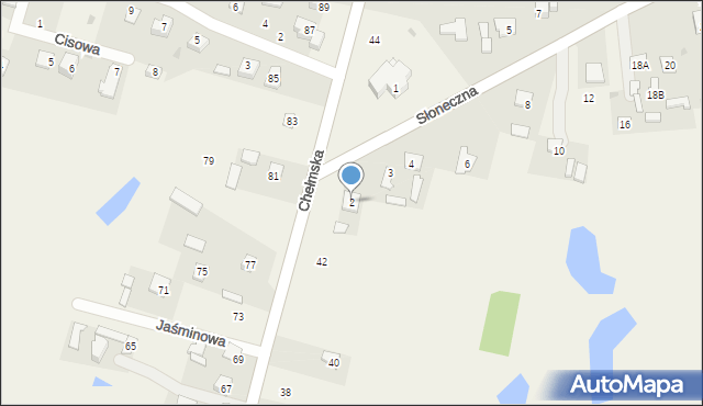 Okszów-Kolonia, Słoneczna, 2, mapa Okszów-Kolonia