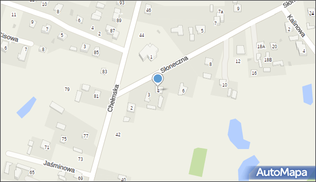 Okszów-Kolonia, Słoneczna, 4, mapa Okszów-Kolonia