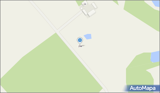 Orchowo, Słupecka, 24a, mapa Orchowo