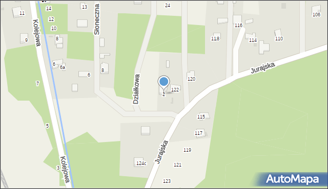 Ostrów, Słoneczna, 2, mapa Ostrów