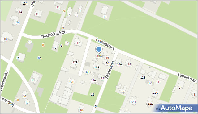 Owczarnia, Słoneczna, 16, mapa Owczarnia