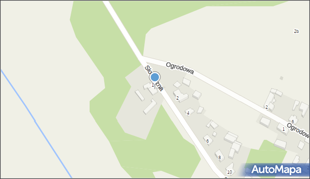 Ownice, Słoneczna, 3, mapa Ownice