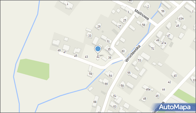 Pasikurowice, Słoneczna, 41, mapa Pasikurowice