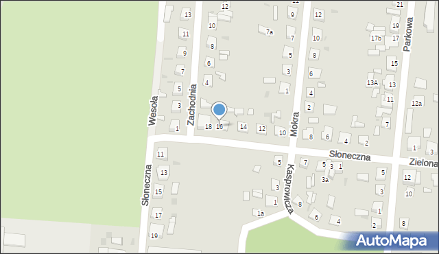 Piotrków Kujawski, Słoneczna, 16, mapa Piotrków Kujawski