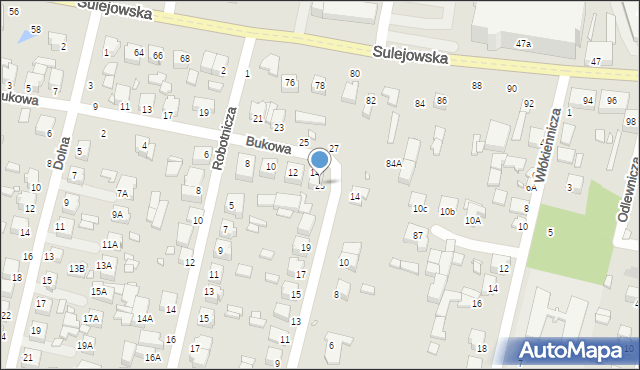 Piotrków Trybunalski, Ślusarska, 23, mapa Piotrków Trybunalski