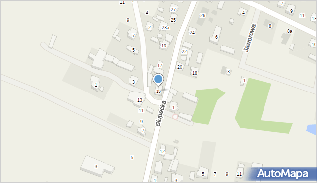 Piotrowice, Słupecka, 15, mapa Piotrowice