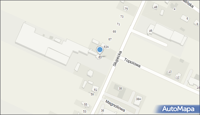 Piotrowice, Słupecka, 63, mapa Piotrowice