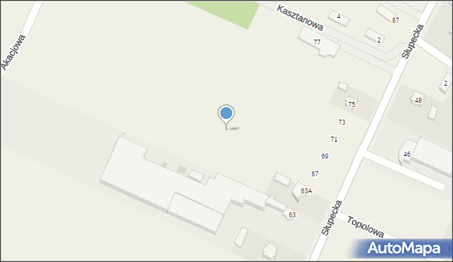 Piotrowice, Słupecka, 65c, mapa Piotrowice