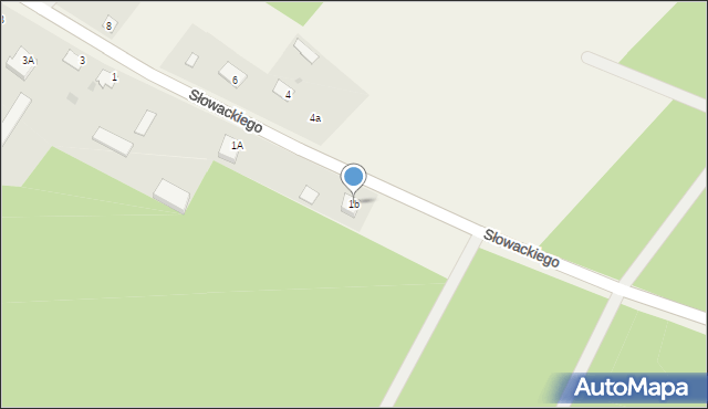 Piski, Słowackiego Juliusza, 1b, mapa Piski