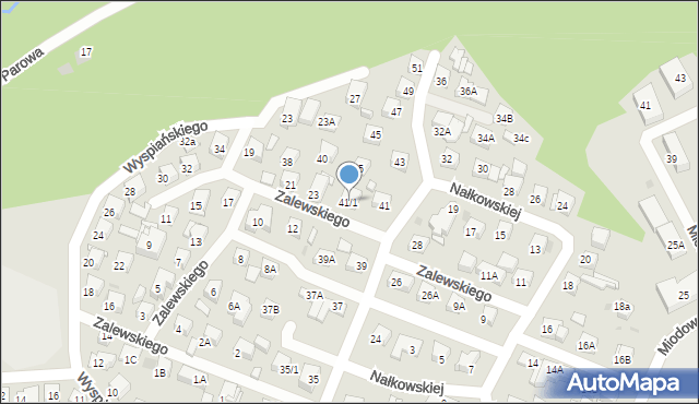 Płock, Słowackiego Juliusza, 41/1, mapa Płock