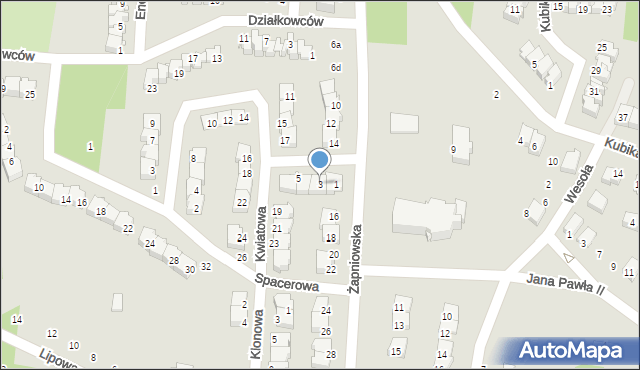 Połaniec, Słoneczna, 3, mapa Połaniec