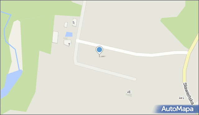 Polanów, Sławieńska, 5g, mapa Polanów