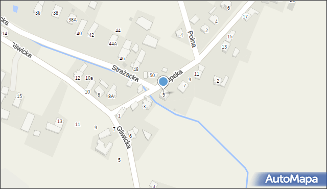 Poniszowice, Słupska, 5, mapa Poniszowice