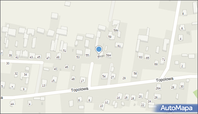 Przygłów, Słoneczna, 57, mapa Przygłów
